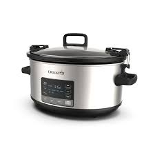Slow cookers are a great kitchen appliance for making meals easy and delicious. Crock Pot 7 Qt Programmable Mytime Slow Cooker With Locking Lid Stainless Steel