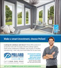 Maybe you would like to learn more about one of these? Thursday May 17 2018 Ad Pollard Windows Doors Guelph Mercury Tribune