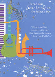 Send free father's day cards to all your friends, relatives and family members who are fathers. Designer Greetings Piano Guitar Saxaphone And Trumpet Father S Day Card For Son In Law Walmart Com Walmart Com