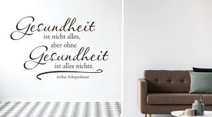 Wandtattoo Zitate Gesundheit Gesundheits Wandtattoos