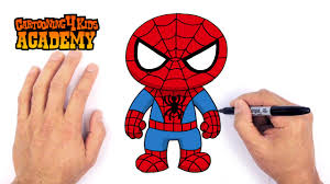 Please see the drawing tutorial in the video below. How To Draw Spiderman Art For Beginners Youtube