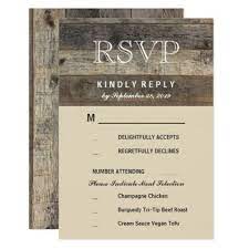 Rustic Country Woodgrain Barn Wedding Rsvp Zazzle Com Wedding Rsvp Barn Wedding Rsvp Wedding Cards
