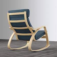 Buy ikea rocking chairs and get the best deals at the lowest prices on ebay! Poang Rocking Chair Birch Veneer Hillared Dark Blue Ikea
