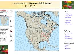 analyzing fall migration data