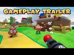 You Can Now Play A First Person Shooter Mario G33k Hq Super Mario Bros First Person Shooter Mario Bros