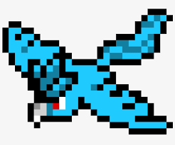 Ready to ship in 1 business day. Articuno Pokemon Pixel Art Articuno Transparent Png 1080x930 Free Download On Nicepng