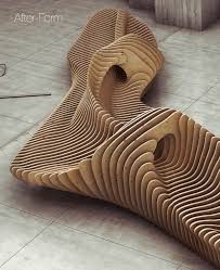 Parametric Bench Interior Design By Oleg Soroko Architecture Parametrique Mobilier De Salon Et Mobilier Design
