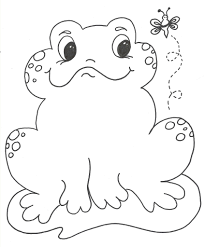 Frog Coloring Page Frog Coloring Pages Coloring Pages Frog Crafts