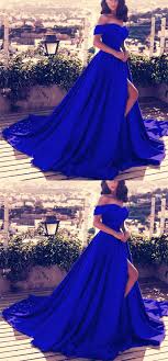 Royal Blue Prom Dresses Off The Shoulder Evening Gowns Royal Blue Prom Dresses Prom Dresses Blue Classy Evening Gowns