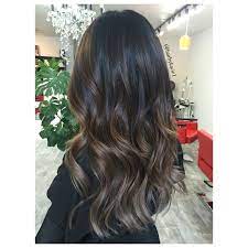 Ash Brown Sofisty Hairstyle Black Hair Balayage Hair Styles Brown Hair Balayage