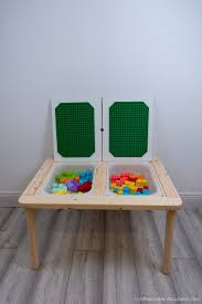 Ikea Lego Table Hack In 2020 Lego Table Lego Table Diy Lego Table Ikea