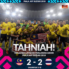 Berita rtm 2 years ago. Astro Awani Tahniah Harimau Malaya Berjaya Ke Final Piala Aff Suzuki 2018 Malaysia Layak Ke Perlawanan Akhir Piala Aff Suzuki 2018 Dengan Agregat 2 2 Berdasarkan Kelebihan Gol Di Tempat