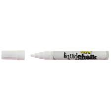 Made to write on, stand out on, and stay on practically any surface, it's the original permanent. Texta Liquid Chalk Marker Bullet Tip White Officeworks