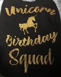 Birthday Squad T Shirts Uk Unicorn Birthday Squad T Shirts Tank Tops For Mommy Of Birthday Girl And Aunts Unicorn Shirt Ideas Double Birthday Parties Unicorn Birthday