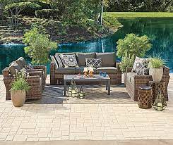 Wilson Fisher Shadow Creek 5 Piece Seating Set At Big Lots Big Lots Patio Furniture Patio Rustic Pergola