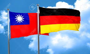 Taiwan Flag With Germany Flag, 3D Rendering Stock Photo, Picture and  Royalty Free Image. Image 58080880.