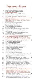 Calendar Ortodox Februarie 2023