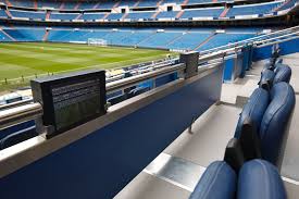 Panoramic view of the stadium. Boxes Hospitality Real Madrid Cf
