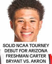 Carter Bryant's Impressive NCAA Tournament Debut