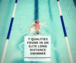 an elite long distance swimmer