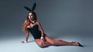 It would be good to have a glowing version as well as the normal one. Wallpaper Women Model Anton Shabunin Bunny Ears Long Hair Playboy 2400x1350 Wallpapermaniac 1206144 Hd Wallpapers Wallhere