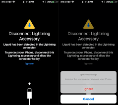 Try wrapping the end of the toothpick with attempt to charge the iphone or ipad. New Feature In Ios 10 Warns You If Liquid Is Detected In Lightning Port