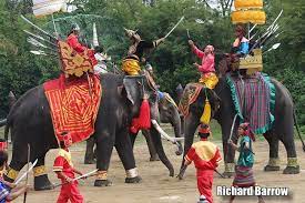 samphran elephant ground and zoo ลานแสดงช างและฟาร มจระเข สามพราน thailand nakhon pathom color color schemes