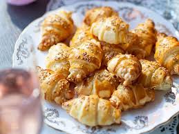 Mini Croissants Au Jambon Recettes Recette Recette Croissant Au Jambon Jambon Recette