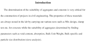 Prepare a lab report about concrete mix design. Solution Lab Report Summary Ppt Studypool