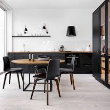 Black And Wood Kitchen Decor 70 Good Staylish Black White Wood Kitchen Ideas Page 42 Of 75 White Kitchen Decor White Wood Kitchens Grey Kitchen Designs