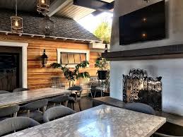 Semi Outside Seating With Fireplace Picture Of Herb Wood San Diego Tripadvisor
