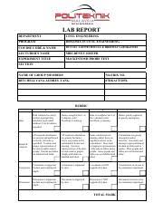 Centre for archaeological research malaysia, universiti sains malaysia, 11800 pulau pinang, malaysia. 2 Mackintosh Probe Test Report Pdf Lab Report Department Civil Engineering Program Diploma In Civil Engineering Course Code Name Dcc3122 Geotechnical Course Hero