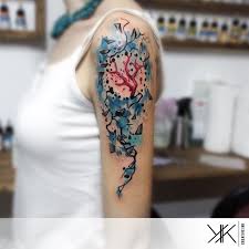 The neck tattoos are not for the fainthearted as most employers are still pretty strict about the visible tattoos. Shoulder Hot And Cold Vein Tattoo Best Tattoo Ideas Gallery