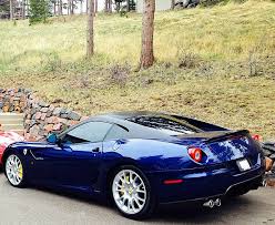 Translating as 'track' in italian, the pista spider is the culmination of all of the experience that ferrari gained on the world's circuits by the challenge. 2007 Ferrari 599 Gtb 13k Miles F1 Nav Msrp 325k Tdf Blue Ronsusser Com