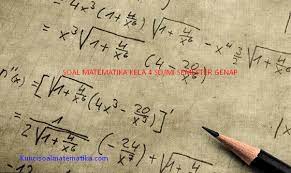 Aug 21, 2021 · soal pilihan ganda pts matematika kelas 4 semester 2 dan kunci jawaban. 40 Soal Matematika Kelas 4 Sd Mi Pilihan Ganda Dan Essay Semester Genap Beserta Kunci Jawabannya Kunci Soal Matematika