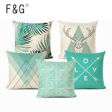 Untuk mewujudkannya tentu pertama anda harus memiliki gambar denah rumah sederhana terlebih dahulu. Nordic Gaya Geometri Bantal Cover Geometris Panah Dekorasi Rumah Sarung Bantal Persegi Panjang Biru Hitam Daun Sayang Bantal Cushion Cover Aliexpress