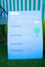 Diaper Pong Rules Boy Baby Shower Games Whale Baby Shower Theme Baby Shower Fall