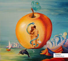 Adam & Eve - The forbidden fruit - rumyartist