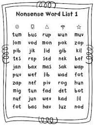 Not all words are replaced one letter at a time in digraphs, consonant blends, long vowels, vowel patterns. Nonsense Word Practice Lists Nonsense Word Practice Nonsense Words Teacher Created Resources