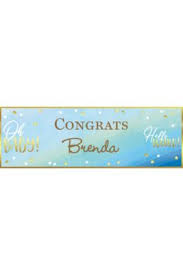 Custom Baby Shower Banners Party City
