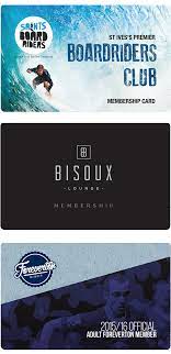 Not endorsed by, or affiliated with. Membership Cards Simply Plastic Cards