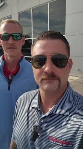 Gary Johnson Car Salesman with Mustache