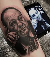 Tony Soprano Tattoo Finger