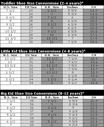 International Size Chart For Children Image Only Helpful