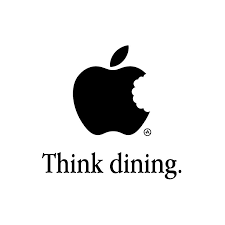 Think Dining Apple Wallpaper Logo Branding Steve Jobs