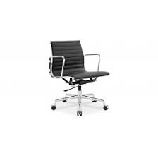Reproduction of the design of charles eames ea117 aluminium with italian top analine leather, aluminium group, office chair. Eames Office Chair Ea 117