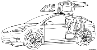 Find out what your car is really worth in minutes. Tesla Model X Coloring Pages Printable