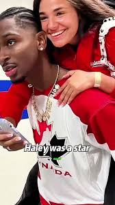 No wonder Shai Gilgeous-Alexander is so loyal to his wife, Hailey Summers.  #shaigilgeousalexander