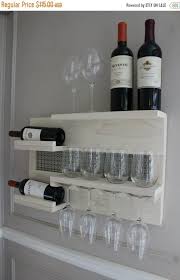 Ce Casier A Vin Est Pour Le Vin Blanc Et Verres A Vin Rouge Standard Est Le Plus Grand Pied De Vos Verres Pe Wine Glass Shelf Wall Mounted Wine Rack