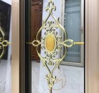 China Manufacturer Titanic Gold Color Aluminium Sliding Window Prices